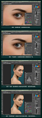 本篇教大家如何巧用 #photoshop# 商业人像精修的主要修图步骤教程！处理过程很细致，主要是运用了多种技巧，使用“中性灰” 对人像皮肤修饰和立体感的强化，以及五官的修饰，毛发，眼珠也都是重点。过程思路灰常值得参考借鉴，需转学起来吧！作者：@肖意行 #PS技巧方法# ​​​​