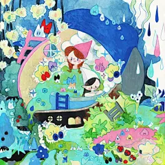 涂鸦本系列 | 森林温泉乡的橡子温泉屋♨ - 小红书