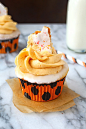 Pumpkin Pie Poptart Cupcakes
