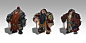 Dwarves, Dante Fuget : Dwarf concepts for EQNext. There was a push to see how the female Dwarf would look with facial hair base on fan requests so... I tried it. Successful, some what successful or just straight up hate it? (lol)