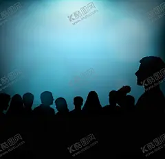 人物剪影 【酷图网】人物剪影,插图,插画,Ai矢量,图片素材,剪影图片