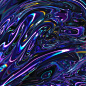 3D abstract cinema4d cloth glow octane rainbow simulation texture weird