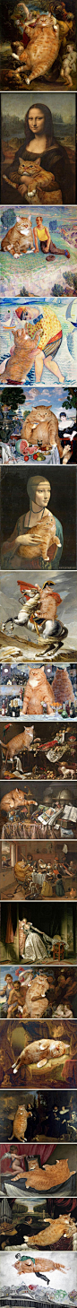 猫咪与艺术