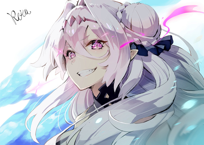 白发少女