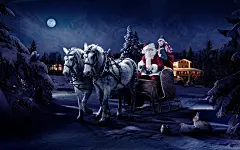 摄影 摄影作品 摄影照片 摄影图片 高清摄影 拍摄图片 壁纸 高清壁纸 电脑壁纸 人物拍摄 人物摄影 圣诞美女 美女 圣诞 圣诞节 圣诞树 圣诞礼物 礼物 圣诞惊喜 圣诞老人 圣诞装饰 马 圣诞夜 送礼