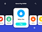 Gama Pay: Living Fees' Transactions Study payment pay fee wallet smart web phone mobile animation interaction app motion art icon digital visual ux ui graphic design