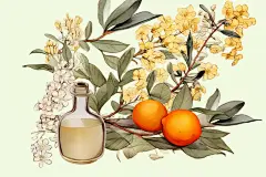 板蓝根中草药药材插画