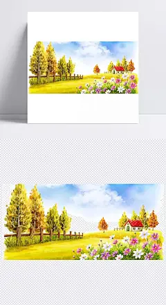 手绘插画背景|背景,手绘插画,手绘背景,插画背景,草地,插画,大树,动漫动画,风景,风景漫画,卡通漫画,蓝天白云,唯美,浪漫,乡村,手绘,夏日,清新,田园,夏天,指路牌,树,路灯,郊外风光,设计,海报Banner,卡通,童趣,卡通/手绘,背景图