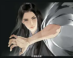 白琉璃 古风手绘插画