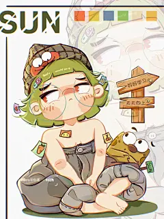 搞怪小可爱 | 照片转插画12 - 小红书