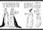 《西方女性礼服插画解说本》一窥14～19世纪奢华迷人风情