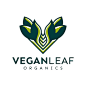 素食食品蔬菜标志logo矢量图设计素材