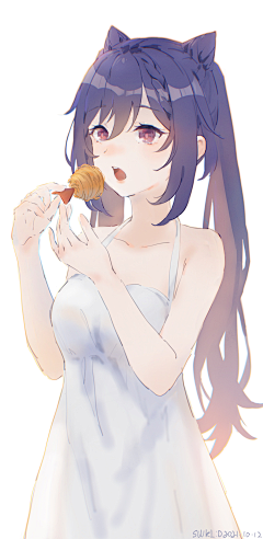 小联妹采集到二次元美女