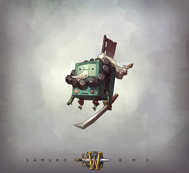 BMO as Samuro