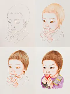 G.x左木右西原创手绘马克笔插画