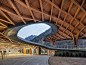Visitor Center of Jiuzhai Valley National Park, China by THAD : Learn from nature, Draw inspiration from culture
