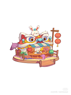 GIN_银猫先生采集到Q版新年