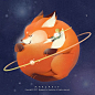GIF我的这颗星球「小王子与狐狸」插画创作习作margaretlor - 原创作品