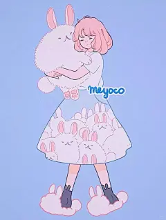 审美提升|插画师分享16|少女的甜美幻想世界