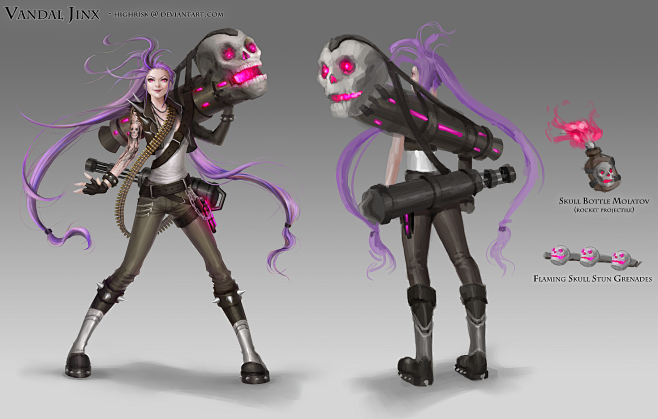 Vandal Jinx - Skin C...