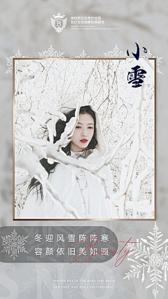 Bllxmox采集到小雪【源文件design006.com】