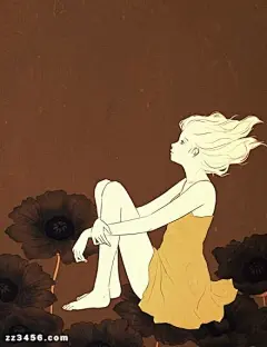 如此惬意的，就是夏天啦 夏日插画