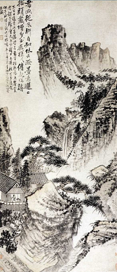 vc浅蓝色采集到古字画