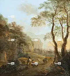扬两 艺术 艺术的 绘画 布面油画 艺术性 景观 天空 云