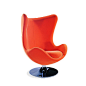 特价 ls914sn 创意家具现代时尚设计师椅 ikea布艺单人沙发鸡蛋椅 cosmo 原创 新款 2013