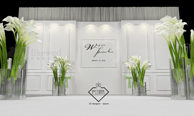 韦恩wayne婚礼3D设计室-西湖大酒店...
