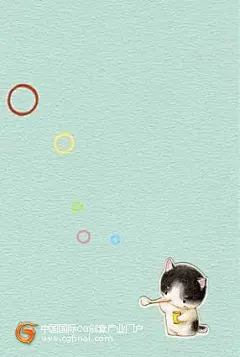 一组日本可爱乖巧的猫咪绘画(40P) - 插画艺术 - CGArt - Powered by Discuz!