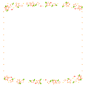 粉色小花边框1