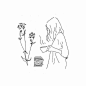 » hair flow » art » drawing » inspiration » illustration » artsy » sketch » pinterest » design » expression» faces » character design »