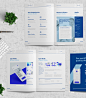 Proposal template brief design corporate company identity manual Estimation trend