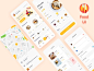 Food Mobile App UI !!  ecommerce app ux icon ui food apps food application food and drink food app design food ux food art foodie food food app ui food app