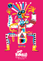 Lee Hodges Illustration - WOMAD T-Shirts : T- Shirt artwork for this years wonderful WOMAD Festival! approached by WOMAD to create artwork for a T-Shirt, Three designs were picked by the WOMAD team, available at the Festival NOW! 