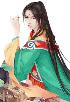 【免抠PNG素材篇】PNG手绘美女帅哥人物素材 17 - 浪漫人生 - .