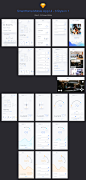 智能家居移动应用 102在Sketch中设计的屏幕移动UI套件_UI素材_App界面_模库(51Mockup)