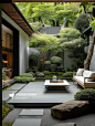 花园设计灵感|日式禅意庭院 - 小红书