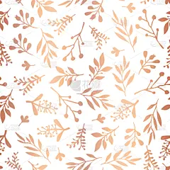 铜,铝箔,背景,玫瑰金,华丽的,请柬,几何形状,华贵,蒲公英,植物群