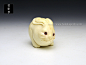 跳兎 : 山鹿,Yamaga,跳兎,現代根付,Contenporary Netsuke