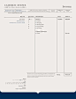 Invoice in Layout