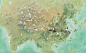 异世谣-手绘地图 ​​​​_无轩__插画师作品_涂鸦王国gracg.com