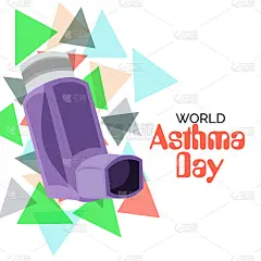世界哮喘日。