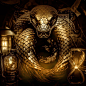 其中包括图片：gold snake