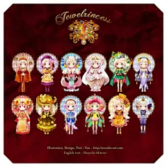 十二星座@在冬天能听见收集_花瓣 令人心动的精美插画《Jewelry》12个月份的宝石物语。据说早在远古时代，基督教有一件著名的教士_598488522.jpg