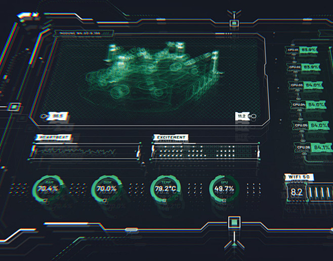 HUD Design | By Ultra Movie on Behance