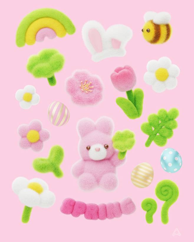 "Some fluffy spring ...