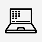 笔记本电脑标牌便携式图标 icon 标识 标志 UI图标 设计图片 免费下载 页面网页 平面电商 创意素材