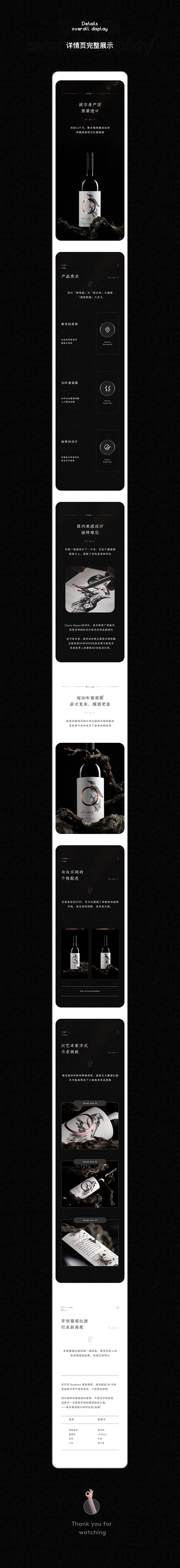 葡萄红酒x1网页电商夕阳与月 - 原创作...